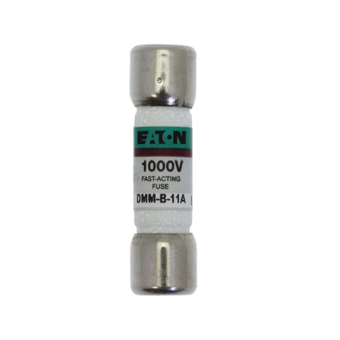 Bussmann DMM-B-11A fast-acting ferrule fuse, 11 A, 1000 V AC/DC, 5AG midget
