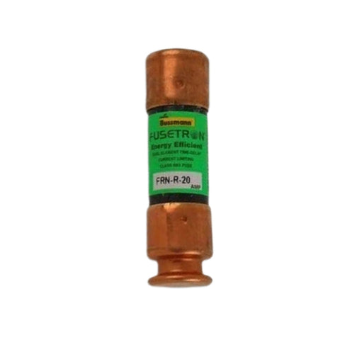 Bussmann FRN-R-20 Class RK5 fuse, 20 A, 250 V AC, dual element, time-delay