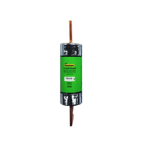 Bussmann FRN-R-200 Class RK5 fuse, 200 A, 250 V AC, dual element, time-delay