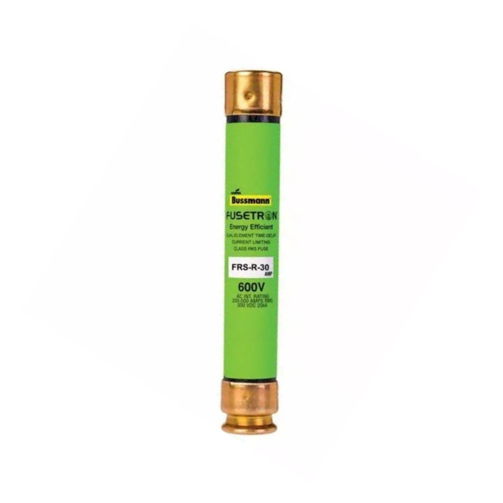 Bussmann FRS-R-30 Class RK5 fuse, 30 A, 600 V AC, dual element