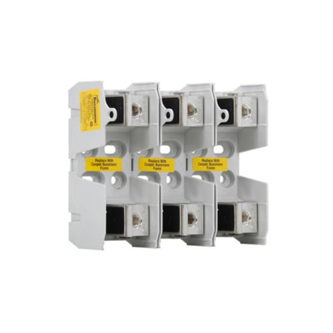 Bussmann JM60200-3CR modular fuse block, Class J, 200 A, 600 V, 3-pole