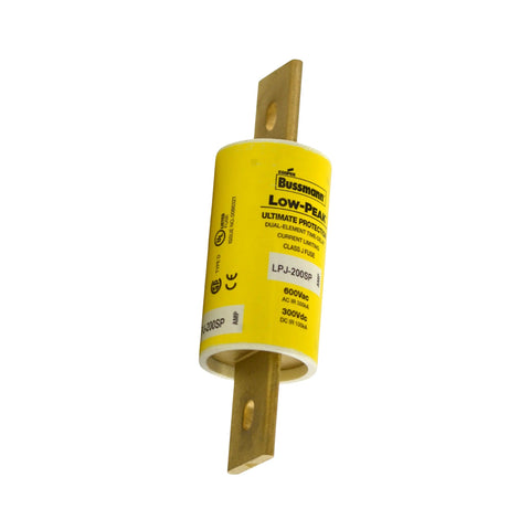Bussmann LPJ-200SP Low-Peak fuse, 200 A, Class J, 600 V AC