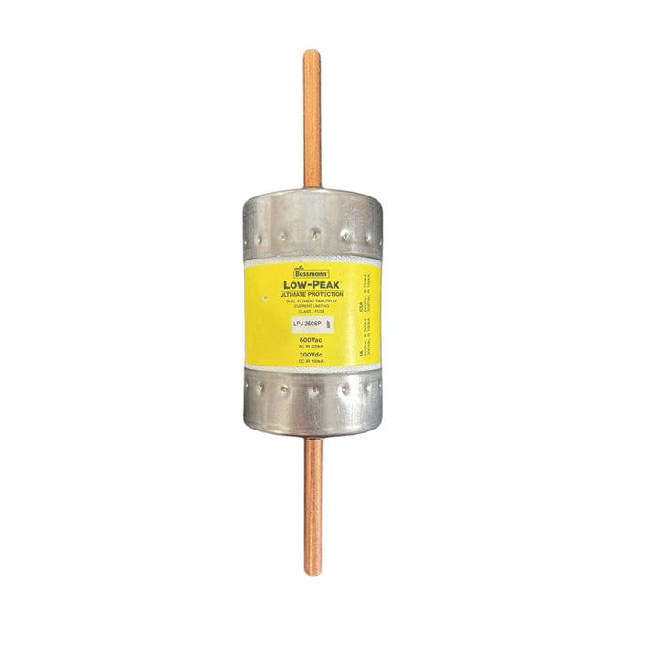 Bussmann LPJ-250SP Class J fuse, 250 A, 600 V, dual element, time-delay