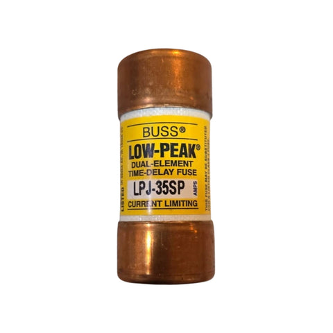 Bussmann LPJ-35SP Class J fuse, 35 A, 600 V, Low-Peak, time-delay