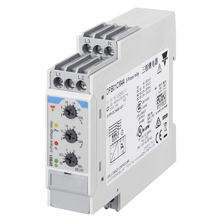 Carlo Gavazzi DPB01CM48 Safety Relay, a robust device for industrial-use.