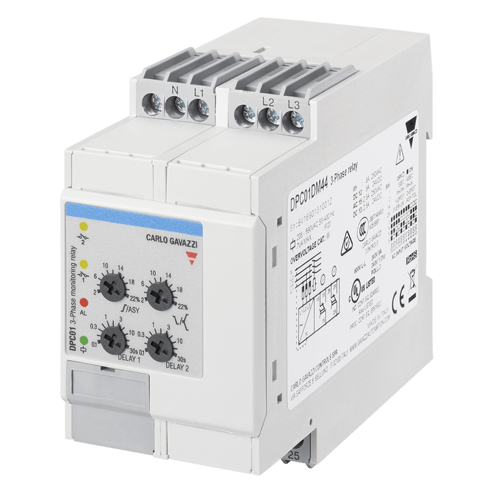 Carlo Gavazzi DPC01DM48 Control Relay, reliable for industrial communication.