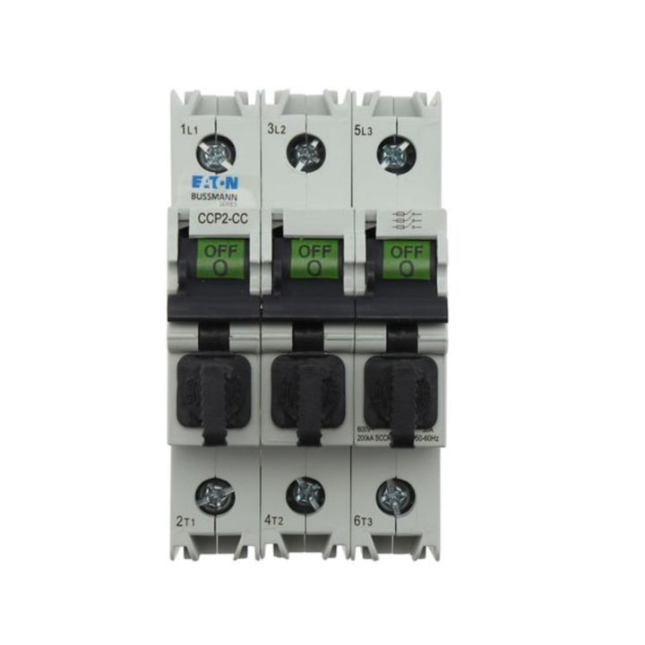 Bussmann CCP2-3-30CC UL98 fusible disconnect, 30 A, 600 V, 3-pole, Class CC