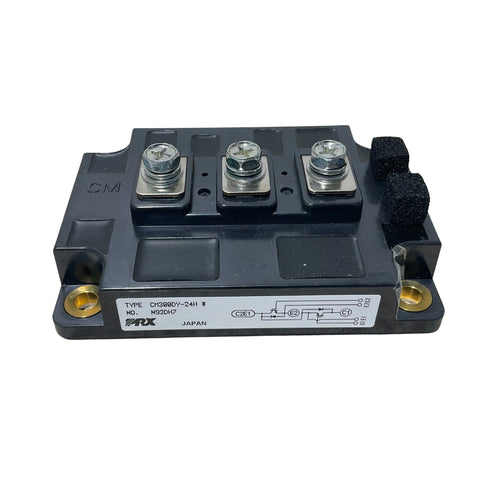 Mitsubishi CM300DY-24H IGBT module, 300 A, 1200 V, dual configuration, chassis mount