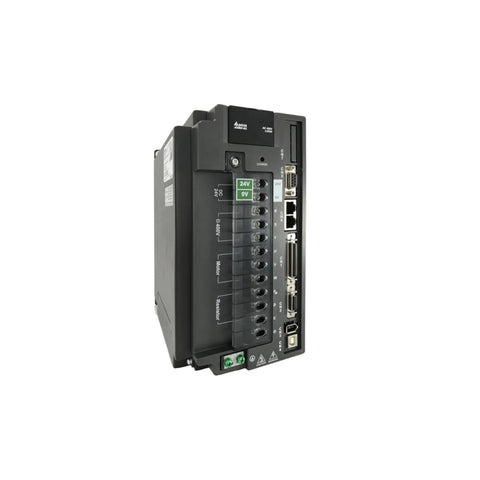 Delta ASD-A2-4523-L Servo Drive offering high-performance control and robust design for industrial automation.
