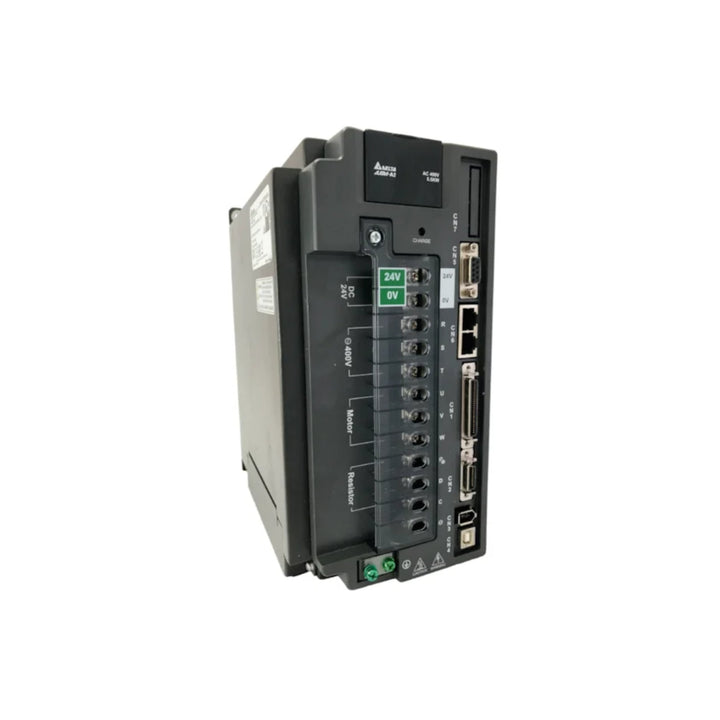Delta ASD-A2-5543-M Servo Drive is compact and robust for industrial applications.