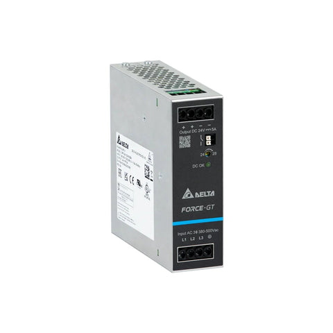 Delta DRF-24V120W3GBA power supply, ideal for reliable industrial applications.