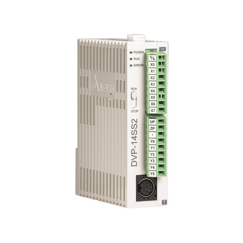 Delta DVP12SS211S PLC Module provides reliable performance and robust design for industrial use.