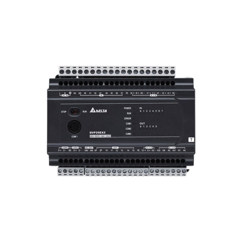 Delta DVP20EX200T PLC Module, ideal for reliable industrial automation and control.