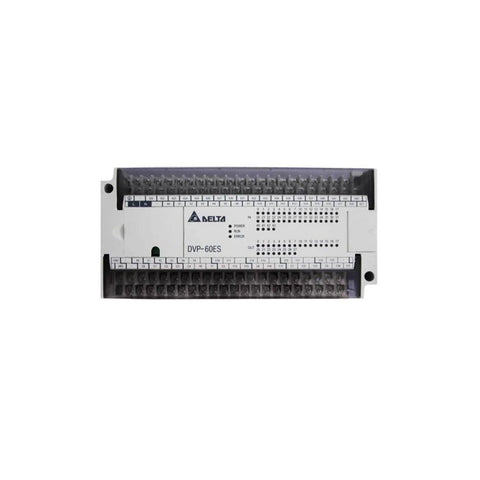 Delta DVP60ES00R2 PLC Module offering high-performance control and robust design for industrial automation.