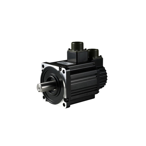 Delta ECMA-J10807RS servo motor, compact and efficient for industrial machinery.