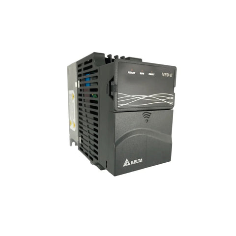 Delta VFD007E23A Frequency Driver with high-performance control features, advanced motor control technology and robust industrial-grade design.