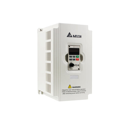 Delta VFD015M43B Industrial Drive with efficient performance and reliable industrial communication