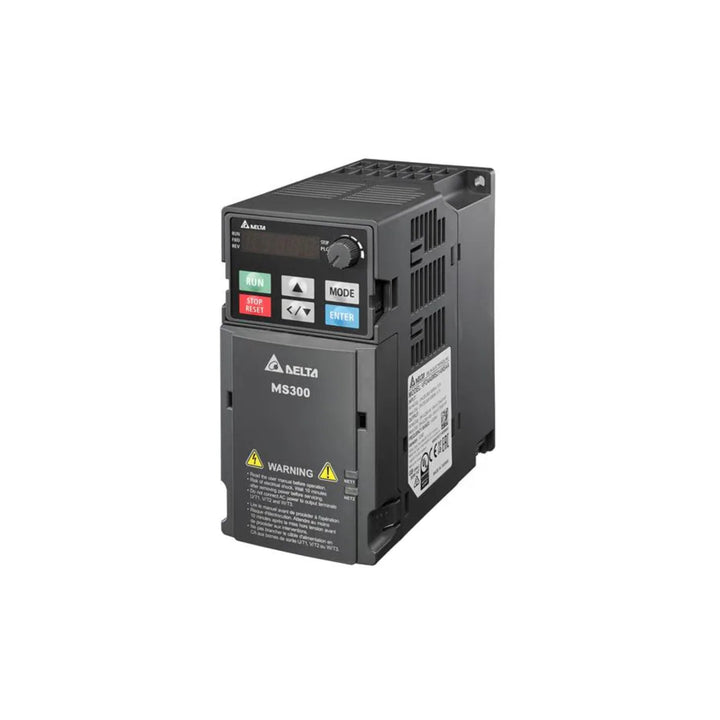 Delta VFD2A8MS21AFSAA Variable Frequency Drive for industrial applications, offering reliable performance and robust design.