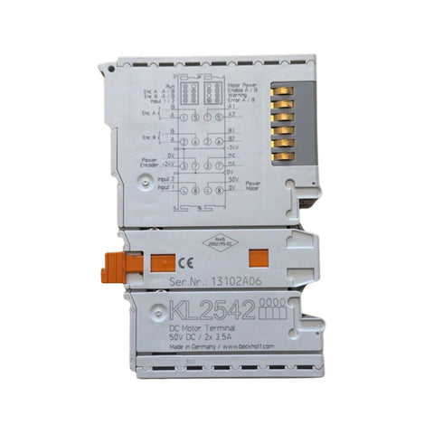 Beckhoff KL2542 2-channel DC motor motion control Bus Terminal module.