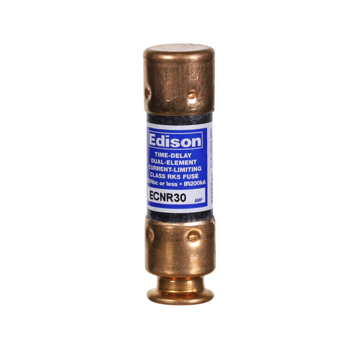 Eaton Edison ECNR30 Class RK5 fuse, 30 A, dual element, 250 V AC / 125 V DC