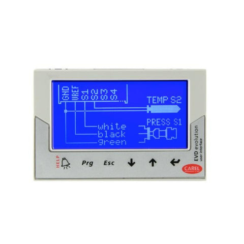 Carel EVDIS00EN0 English EVD display, LED interface, panel mount, for EVD Evolution driver