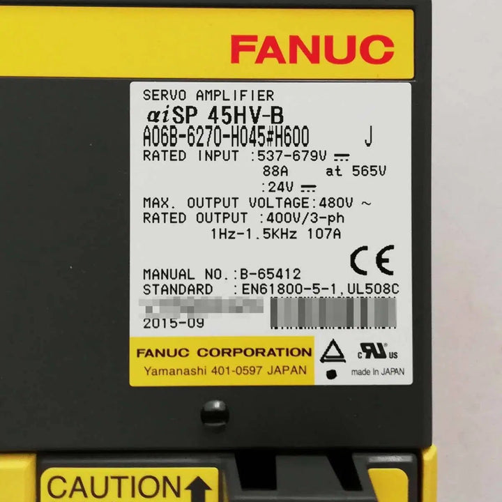 FANUC A06B - 6270 - H045H600 - DDPARTS SOLUTION
