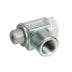 Festo GRLA-1/8-B flow control valve, G 1/8 threaded, metered exhaust, compact pneumatic valve for actuator speed control.