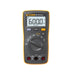 Fluke 107 pocket digital multimeter, compact CAT III 600 V, measures AC/DC voltage, current, resistance, capacitance
