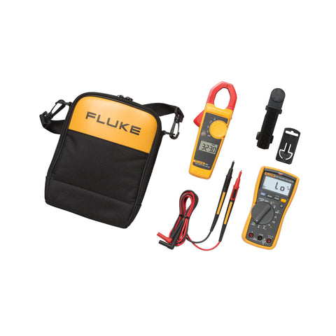 Fluke 117/323 combo kit: True-RMS DMM with clamp meter, non-contact voltage