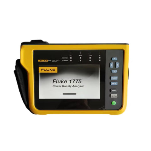 Fluke 1775 three-phase power quality analyzer, ±8 kV transient capture, DC-30 kHz harmonics, 1000 V