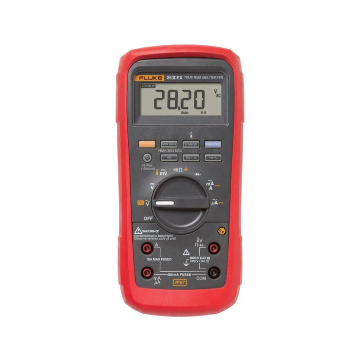 Fluke 28 II Ex intrinsically safe digital multimeter, IP67, ATEX certified
