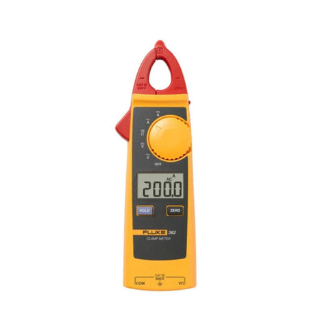 Fluke 362 clamp meter, 200 A AC/DC, 600 V, slim 18 mm jaw