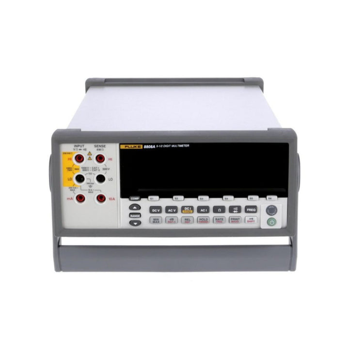 Fluke 8808A bench multimeter 5.5-digit, 0.015 % DC V, dual display, 100 MΩ, low current leakage mode