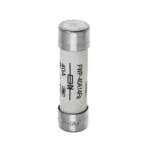 Bussmann FWP-40A14F high-speed cylindrical fuse, 40 A, 700 V AC / 800 V DC, 14 × 51 mm