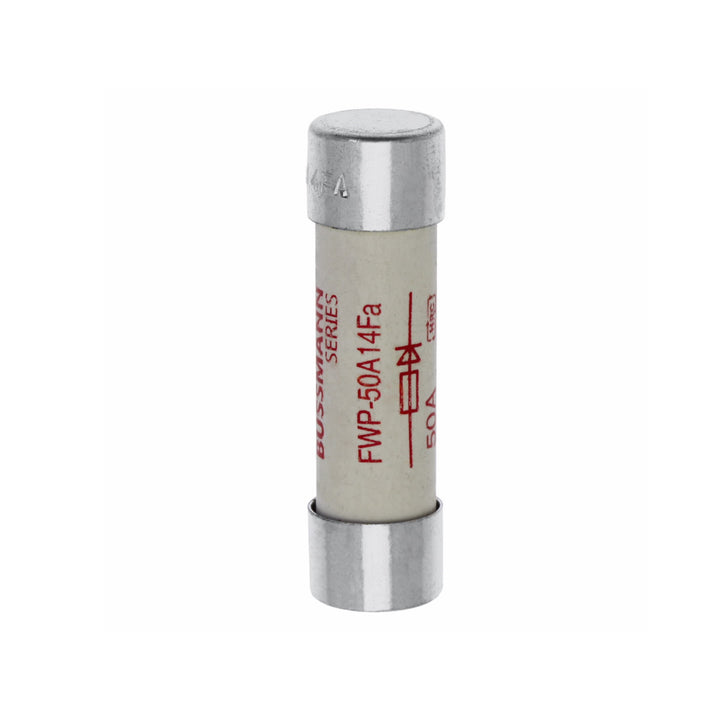 Bussmann FWP-50A14F high-speed fuse, 50 A, 700 V AC / 800 V DC, 14×51 mm cylindrical