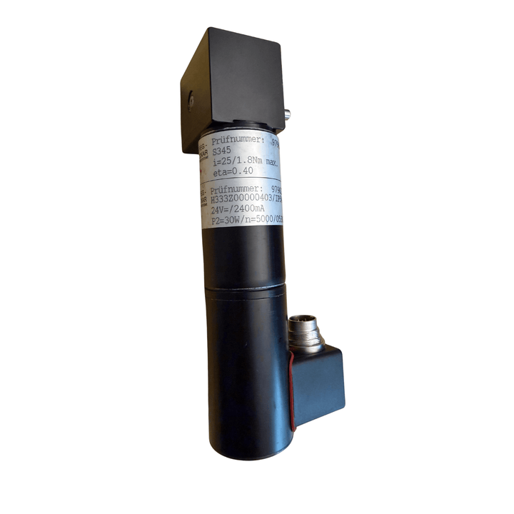 GEFeg-Neckar S345-24V-Gear-Motor-25-1-1-8NM gear motor, a reliable industrial device.