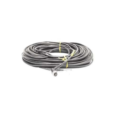 IFM E18019 capacitive level sensor with stainless steel probe, for reliable liquid and bulk material detection.