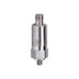 ifm VTV122 compact vibration sensor with adjustable switch output for early fault detection in motors, pumps, and industrial machinery.