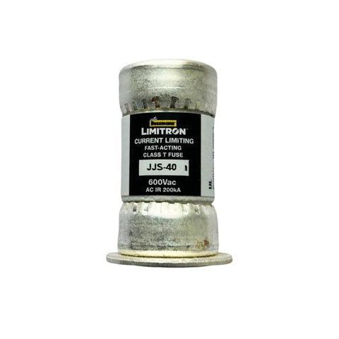 Bussmann JJS-40 Class T fuse, 40 A, 600 V, fast-acting, compact ferrule