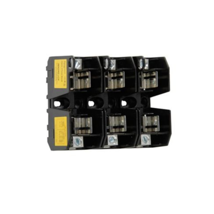 Bussmann JM60060-3CR modular fuse block, 3-pole, Class J, 35–60 A, 600 V