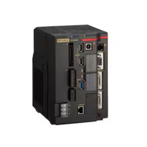 Keyence CV-X350F vision controller for CV-X Series cameras, offering high-speed processing and advanced inspection capabilities for automation.