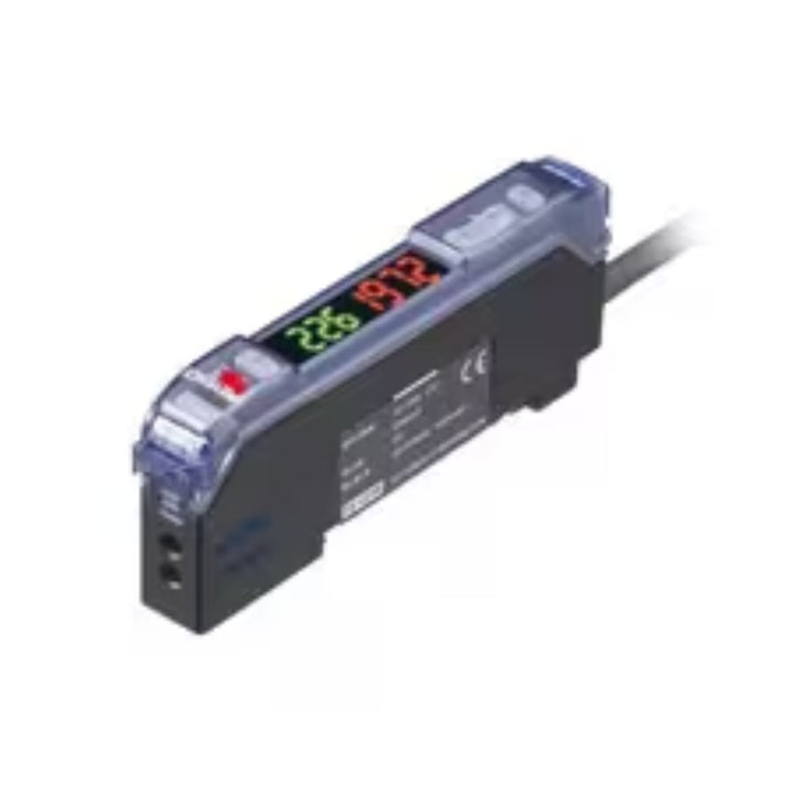 Keyence FS-V21RP fiber optic amplifier with reverse PNP output for fast, compact, and accurate detection in automation. Shop now.