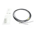 Keyence FU-67 fiber optic sensor head with threaded barrel for compact, high-precision object detection in industrial automation systems.
