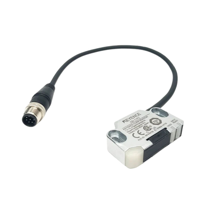 Keyence GS-11PC non-contact safety interlock switch with PNP output for machine safety and guarding. Compact and reliable. Shop now.