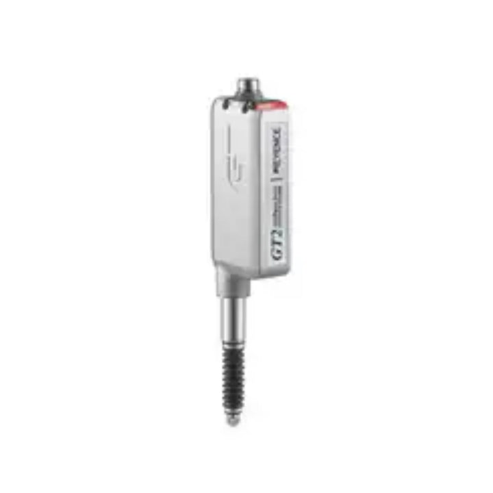 Keyence GT2-H12 contact-type sensor head with 12 mm stroke for high-precision linear measurement in industrial and quality control applications.