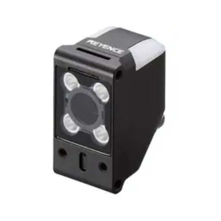 Keyence IV-HG500MA monochrome vision sensor with autofocus and built-in lighting for fast, reliable industrial inspection tasks.