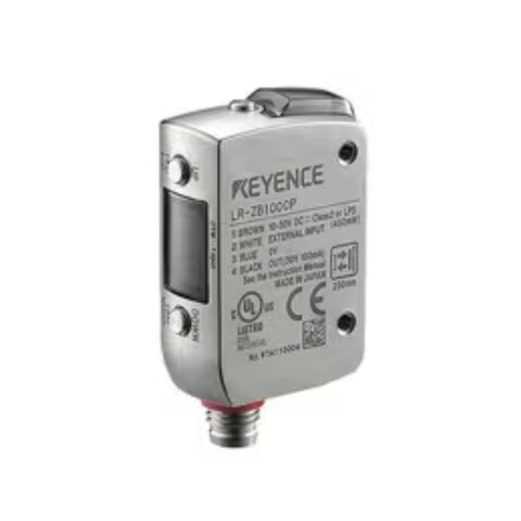 Keyence LR-ZB100C3P 100mm reflective sensor with IO-Link and PNP output, ideal for smart industrial automation setups. Shop now.