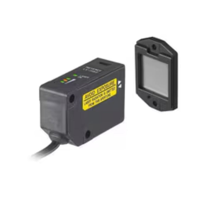Keyence LVH62 reflective laser sensor head with narrow beam for high-precision detection using LV series amplifiers. Shop now.
