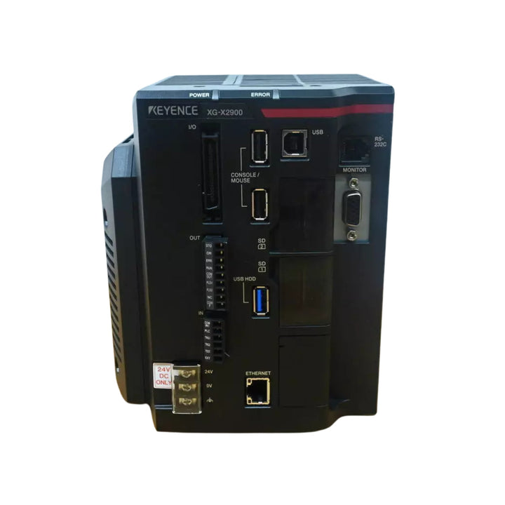 Keyence XG-X2900 vision controller for XG-X Series, enabling fast, precise industrial image inspection and processing solutions.