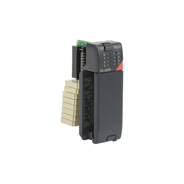 Koyo D2-08TR Module tailored for reliable tasks in industrial automation settings.